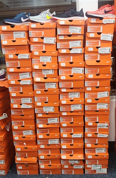 NIB Assorted Nike Air Zoom Pegasus 34/35 Sneakers (Lot of 52 Pairs)