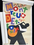 Politcial, Jazz, Map, Poster Lot 24x36 (Lot of 9)