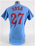 1980 Elias Sosa Montreal Expos Game Worn Road Jersey (MEARS LOA)