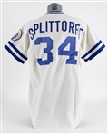1978 Paul Splittorff Kansas City Royals Game Worn Home Jersey (MEARS LOA)