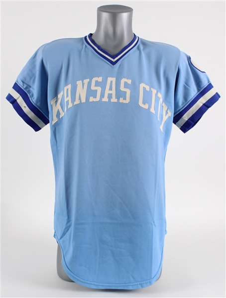 1973 Hal McRae Kansas City Royals Game Worn Road Jersey (MEARS LOA)