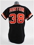 1978 Greg Minton San Francisco Giants Game Worn Alternate Jersey (MEARS LOA)