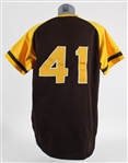 1979 Eric Rasmussen San Diego Padres Game Worn Road Jersey (MEARS LOA) 