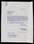 1956 Arthur Susskind Boxer Signed "Greatest Sports Thrill" Radio Program Contract (JSA)