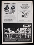 1980 3rd Annual Muhammad Ali Invitational Indoor Track Meet B&W Flyer