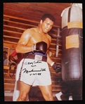 1988 Muhammad Ali Autographed 8"x10" Color Photo (JSA) 