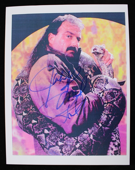 1980s-90s Jake "The Snake" Roberts Autographed 8"x10" Color Photo (JSA) 