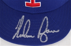 1998-2000 Nolan Ryan Texas Rangers Signed Cap (PSA/DNA)