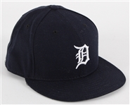 2017-19 Jordan Zimmermann Detroit Tigers Game Worn Cap (MEARS LOA)