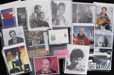 1970s-2000s Celebrity Signed 8x10 Photos & Index Cards w/ Joan Fontaine, Carol Burnett, Karl Malden & more (Lot of 125+) 
