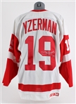 1990's Steve Yzerman Detroit Red Wings Signed Authentic Retail Jersey (JSA / MEARS LOA)