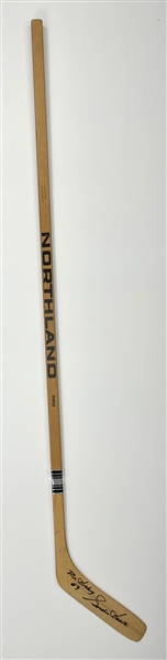 1980s Gordie Howe Detroit Red Wings Signed Northland Pro Hall of Fame Series Collectors Limited Edition Hockey Stick (JSA / MEARS LOA)