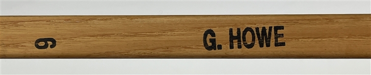 1980's Gordie Howe Detroit Red Wings Signed Northland Pro Hall of Fame Series Collector's Limited Edition Hockey Stick (JSA / MEARS LOA)