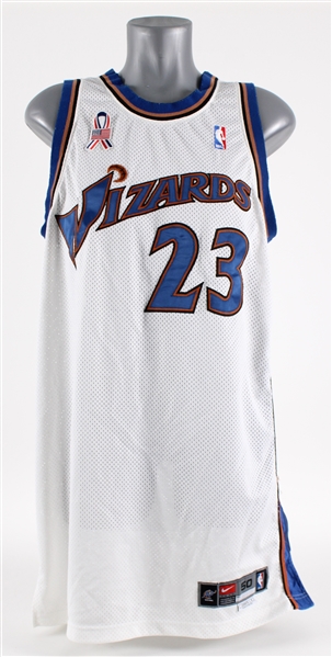 2001-02 Michael Jordan Washington Wizards Home Jersey (MEARS A5)
