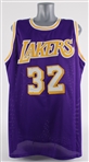 2000's Magic Johnson Los Angeles Lakers Signed Jersey (*JSA*)