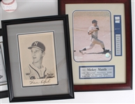 1970s-2000 Carlton Fisk & Bernie Carbo Signed 16x25 Framed Photos, Frank Howard Signed Baseball, Framed Photos & more (JSA)(Lot of 9)