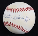 1995-99 Ted Double Duty Radcliffe HOF Negro Leagues Signed OAL Budig Baseball (JSA)