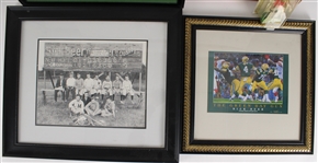 1990s Green Bay Packers 24x39 Framed Super Bowl Poster, Prints, & more (Lot of 6)