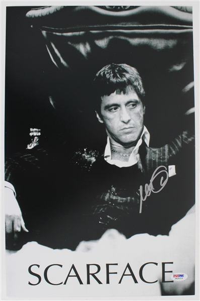 1983 Al Pacino Signed 11x17 Scarface Photo (PSA/DNA)
