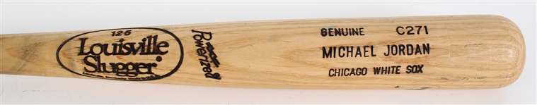 1994 Michael Jordan Chicago White Sox Louisville Slugger Baseball Bat (MEARS LOA)