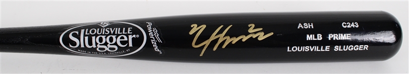 2020s Nico Hoerner Chicago Cubs Signed Louisville Slugger Bat (JSA)