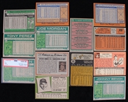 1969-79 Johnny Bench Joe Morgan Tony Perez and More Cincinnati Reds Topps Trading Cards (Lot of 13)