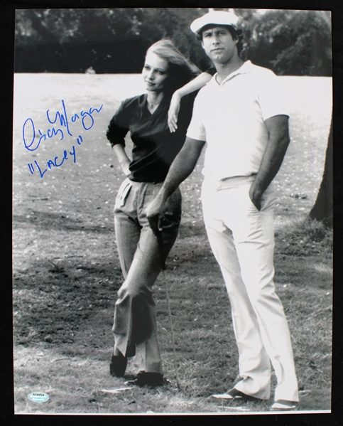 1980 Cindy Morgan (d.2023) as Lacey Caddyshack Autographed 11"x14" B&W Photo (JSA)