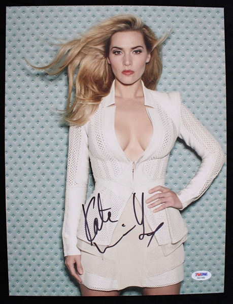 1990s-2000s Kate Winslet Actress Autographed 11"x14" Color Photo (PSA/DNA)