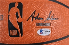 2013- present Giannis Antetokounmpo MKE Bucks Signed Basketball (Beckett)