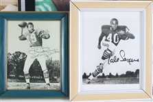 1950s-2010s Johnny Unitas, Bob Doerr, Gale Sayers & more Signed Framed Photos (JSA) (Lot of 16)