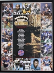 1990's-2000's Signed Football Framed & Oversize Photo Collection - Lot of 18 w/ Fred Biletnikoff, Bill Parcells, Mike Ditka, Bruce Smith, Thurman Thomas & More (JSA)