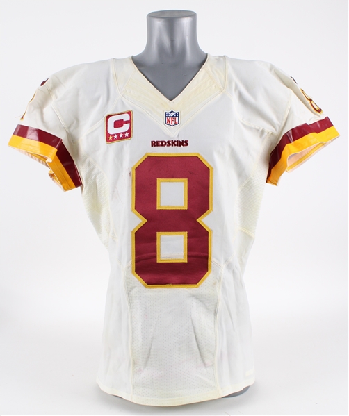 2016 (October 23) Kirk Cousins Washington Redskins Game Worn Road Jersey (MEARS A10 / MeiGray Team Letter)