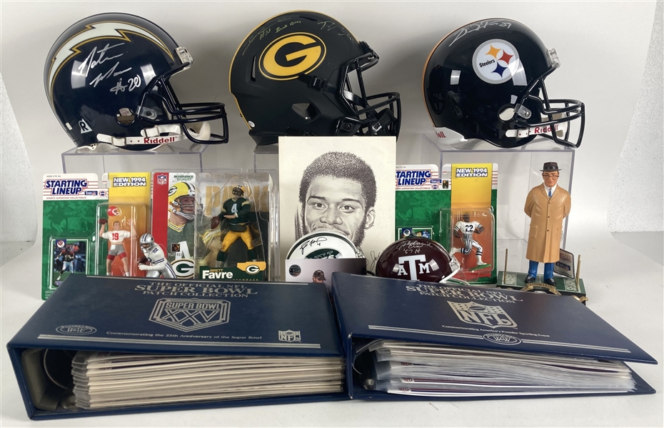 1960s-2000s Green Bay Packers Framed Photos, Helmets & more (Lot of 30+)