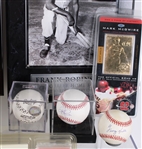 1950s-2000s MLB Programs, Starting Line Ups, Signed Baseballs & more (Lot of 40+)