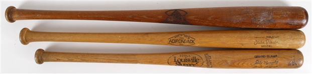 Vintage Trio Hollander 39-01, Little League Vada Pinson & Dale Murphy Bats (Lot of 3)
