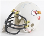 1990s Len Dawson Kansas City Chiefs Signed Youth Football Helmet (JSA)