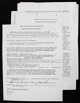 1970 Anthony Quinn (d.2001) Signed Kraft Music Hall Contract (PSA/DNA)