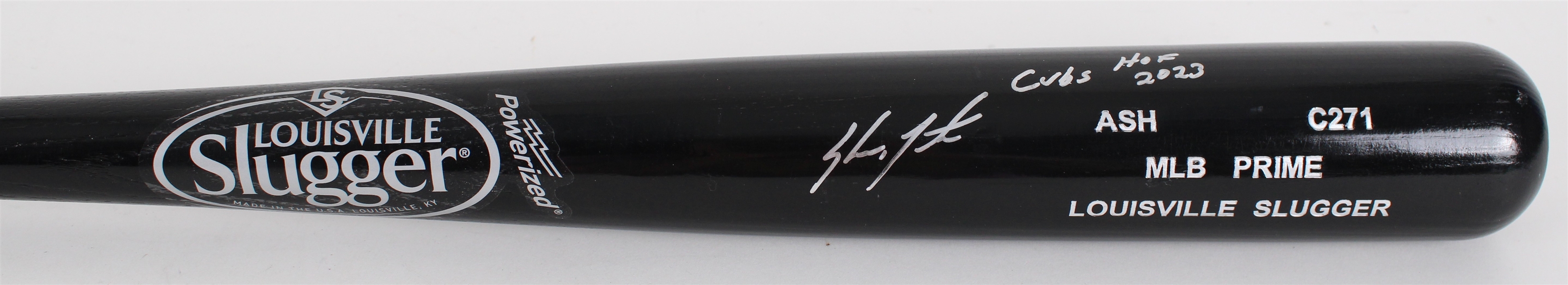 2023 Shawon Dunston Chicago Cubs Signed Louisville Slugger Bat *JSA*