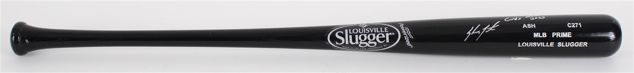 2023 Shawon Dunston Chicago Cubs Signed Louisville Slugger Bat *JSA*