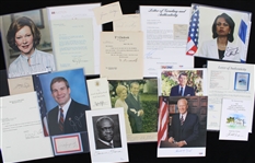 1900s-1990s Presidents First Ladies Political Signed Collection - Lot of 26 w/ Theodore Roosevelt, Harry Truman, Calvin Coolidge, James Garfield, William Taft, LBJ & More