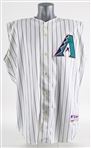 2000 Curt Schilling Arizona Diamondbacks Signed Game Worn Home Jersey Vest (MEARS A5 / JSA)