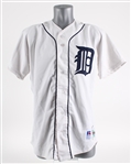 1992-96 Alan Trammell Detroit Tigers Signed Professional Model Home Jersey (MEARS LOA / JSA)