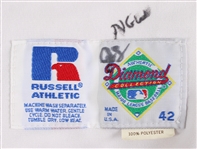 1992-96 Alan Trammell Detroit Tigers Signed Professional Model Home Jersey (MEARS LOA / JSA)
