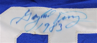 1983 Gaylord Perry Seattle Mariners Signed Batting Practice Jersey (MEARS LOA / JSA)