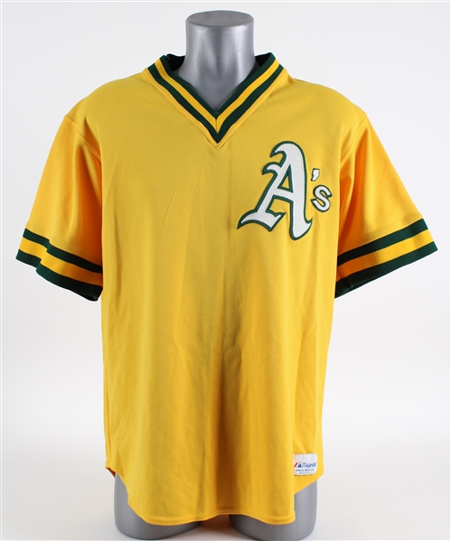 1987-89 Dennis Eckersley Oakland Athletics Batting Practice Style Jersey