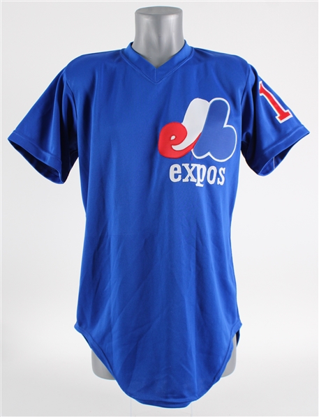 1984 Pete Rose Montreal Expos Batting Practice Jersey (MEARS LOA)