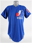 1984 Pete Rose Montreal Expos Batting Practice Jersey (MEARS LOA)