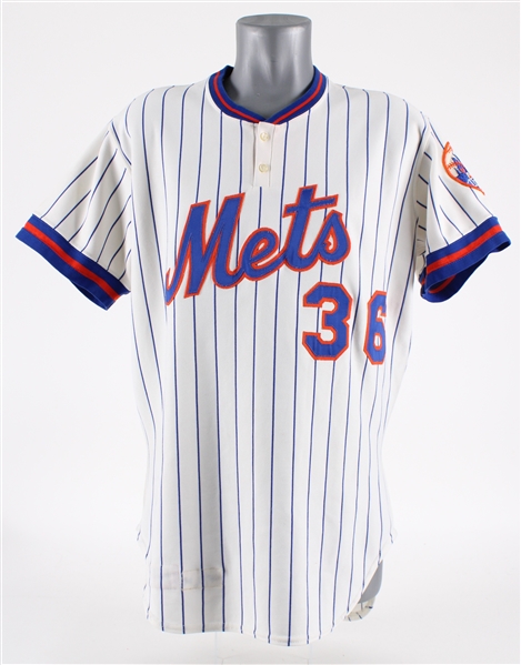 1979 Wayne Twitchell New York Mets Game Worn Home Jersey (MEARS LOA)