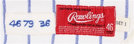1979 Wayne Twitchell New York Mets Game Worn Home Jersey (MEARS LOA)
