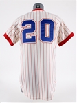 1976 Mike Marshall Atlanta Braves Game Worn Home Jersey (MEARS LOA)